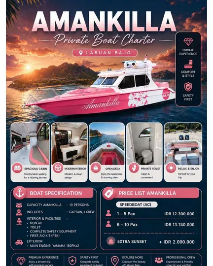Speedboat Amankilla